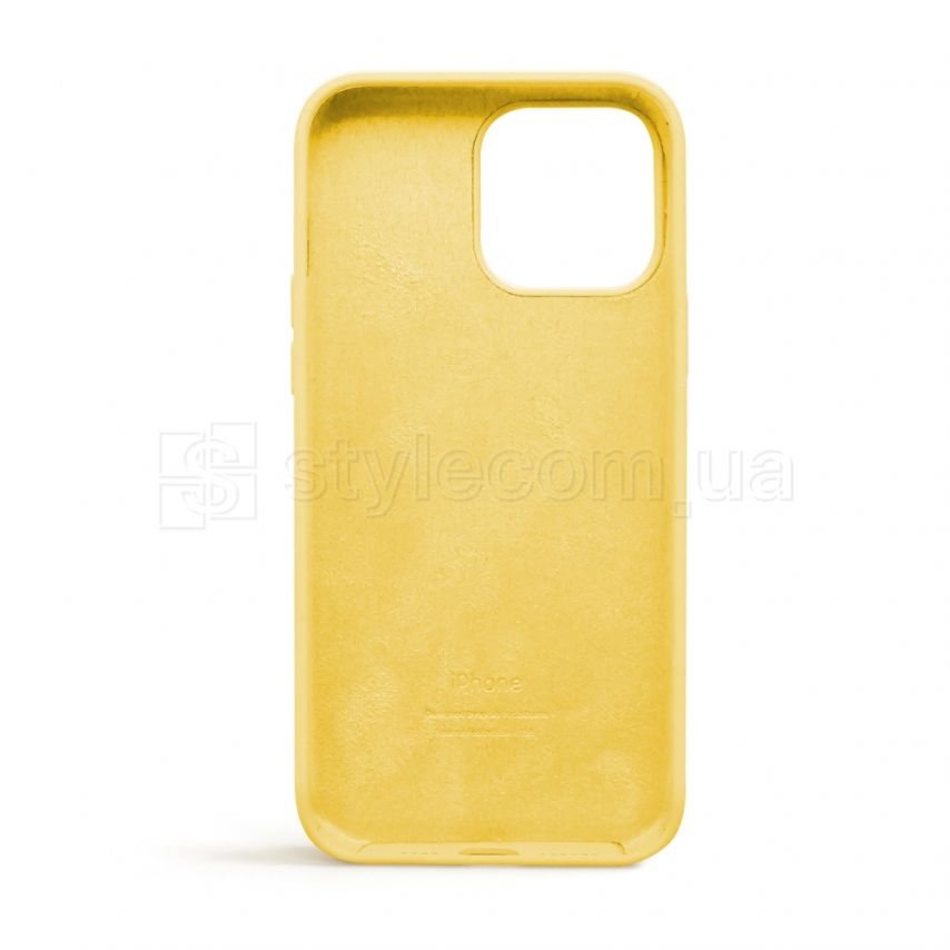 Чехол Full Silicone Case для Apple iPhone 13 Pro Max canary yellow (50)