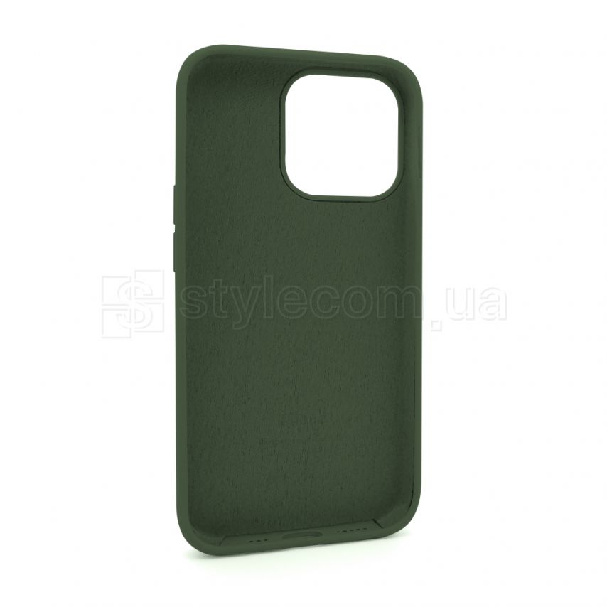 Чехол Full Silicone Case для Apple iPhone 13 Pro atrovirens green (54)