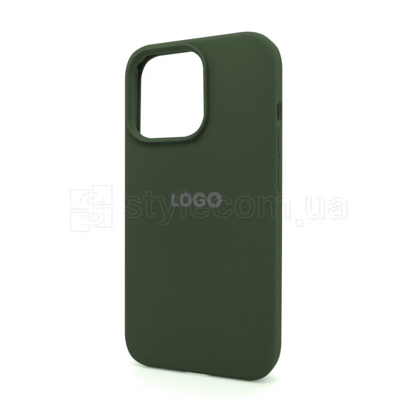 Чехол Full Silicone Case для Apple iPhone 13 Pro atrovirens green (54)