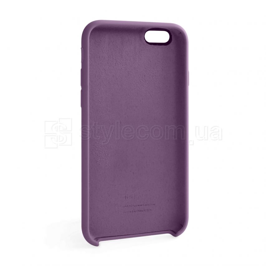 Чехол Original Silicone для Apple iPhone 6, 6s violet (34)