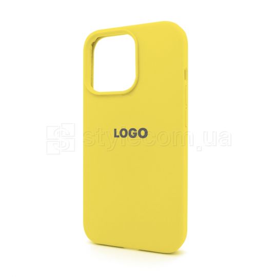 Чехол Full Silicone Case для Apple iPhone 13 Pro canary yellow (50)