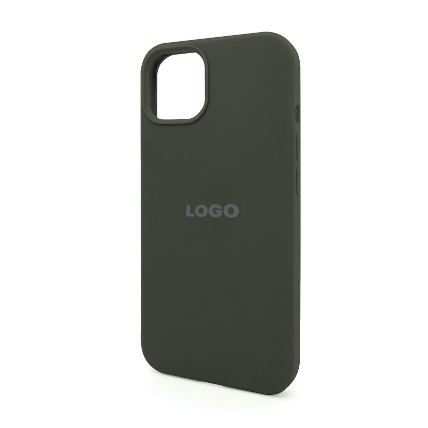 Чехол Full Silicone Case для Apple iPhone 13 Pro dark olive (35)