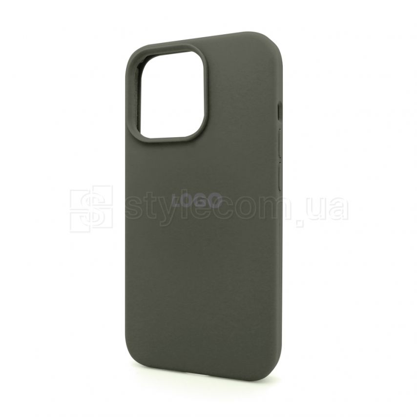 Чохол Full Silicone Case для Apple iPhone 13 Pro dark olive (35)