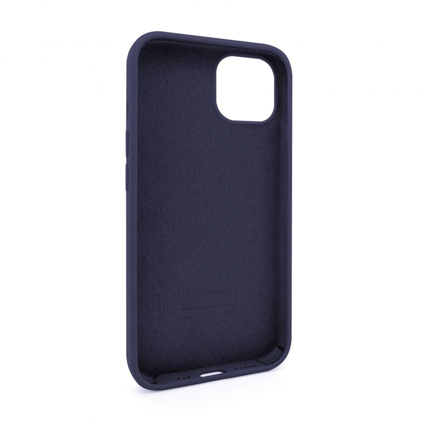 Чехол Full Silicone Case для Apple iPhone 13 Pro dark blue (08)