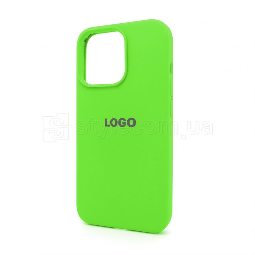 Чохол Full Silicone Case для Apple iPhone 13 Pro shiny green (40)