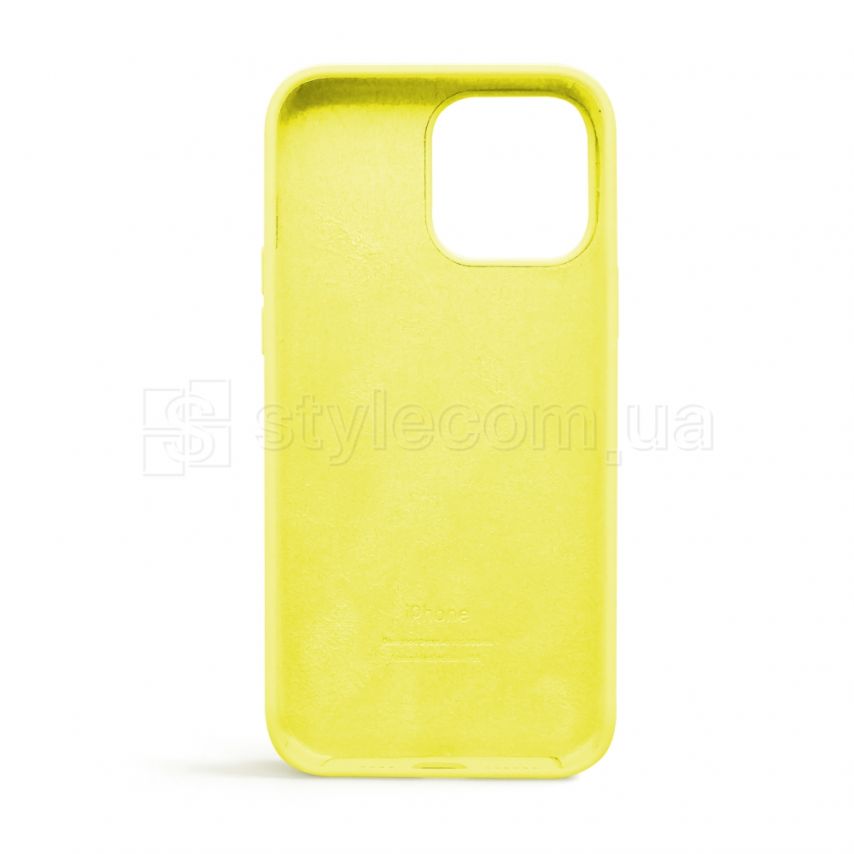Чехол Full Silicone Case для Apple iPhone 13 Pro Max flash lime (41)