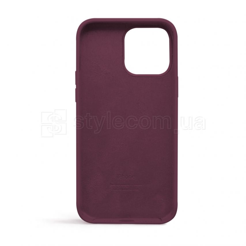 Чехол Full Silicone Case для Apple iPhone 13 Pro Max maroon (42)