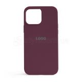 Чохол Full Silicone Case для Apple iPhone 13 Pro Max maroon (42)