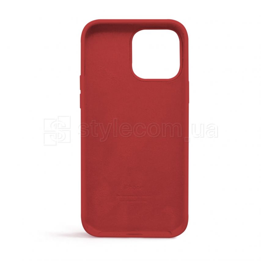 Чехол Full Silicone Case для Apple iPhone 13 Pro Max red (14)