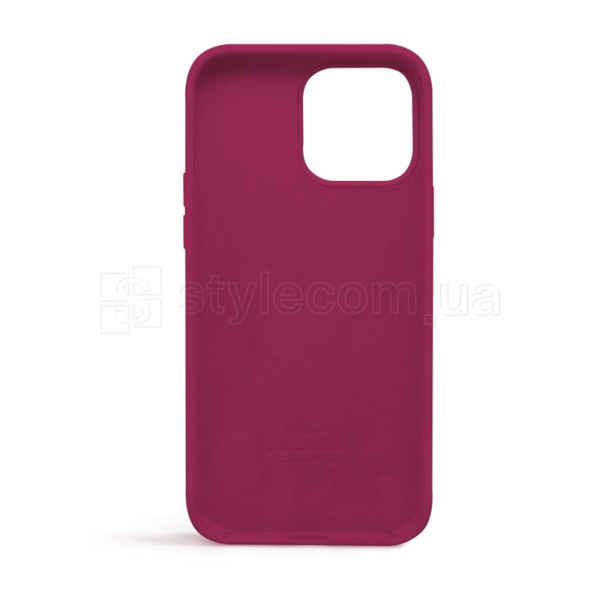Чехол Full Silicone Case для Apple iPhone 13 Pro Max rose red (37)