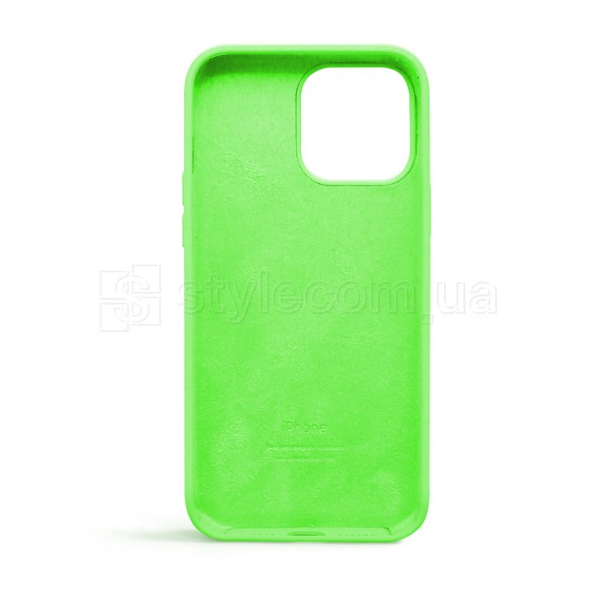Чехол Full Silicone Case для Apple iPhone 13 Pro Max shiny green (40)