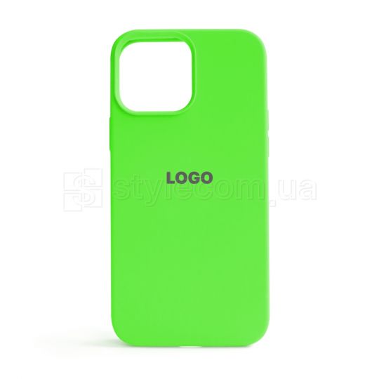 Чехол Full Silicone Case для Apple iPhone 13 Pro Max shiny green (40)