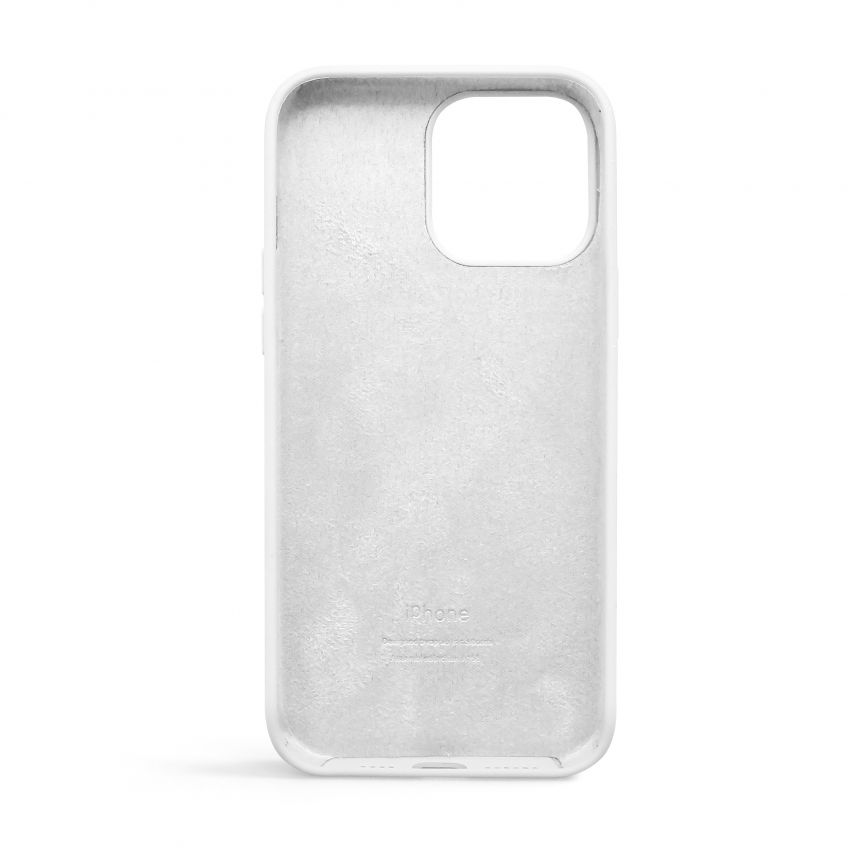 Чехол Full Silicone Case для Apple iPhone 13 Pro Max white (09)