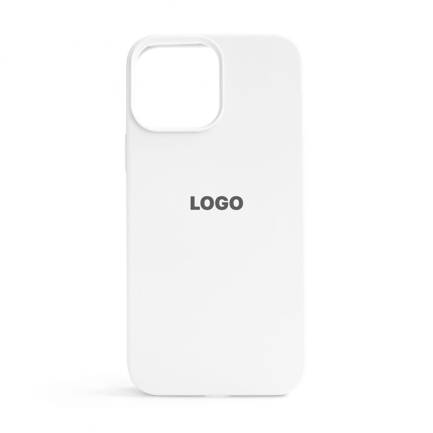 Чехол Full Silicone Case для Apple iPhone 13 Pro Max white (09)
