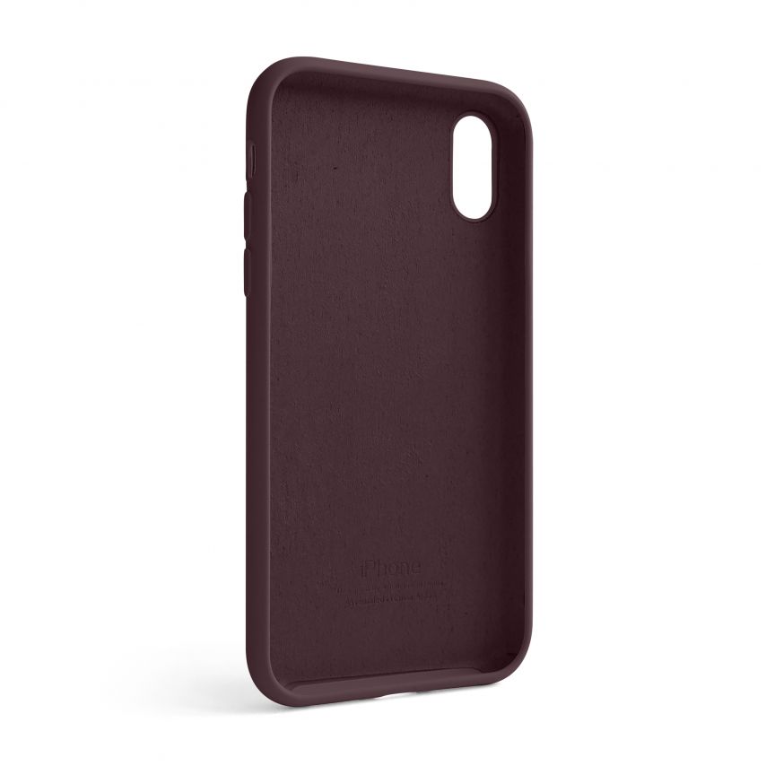 Чехол Full Silicone Case для Apple iPhone Xr plum (57)