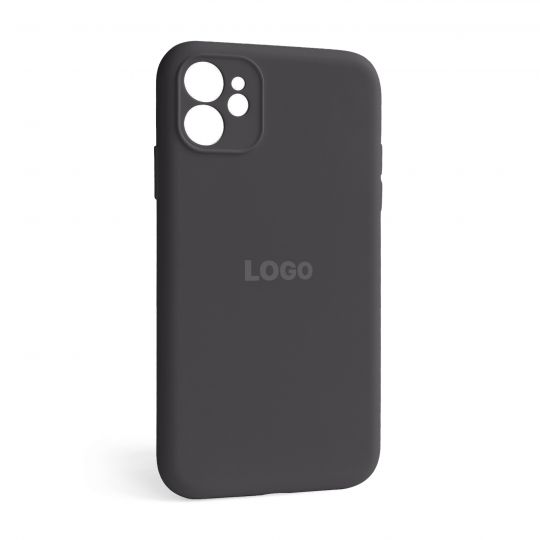 Чехол Full Silicone Case для Apple iPhone 12 dark grey (15) закрытая камера - купить за 225.00 грн в Киеве, Украине