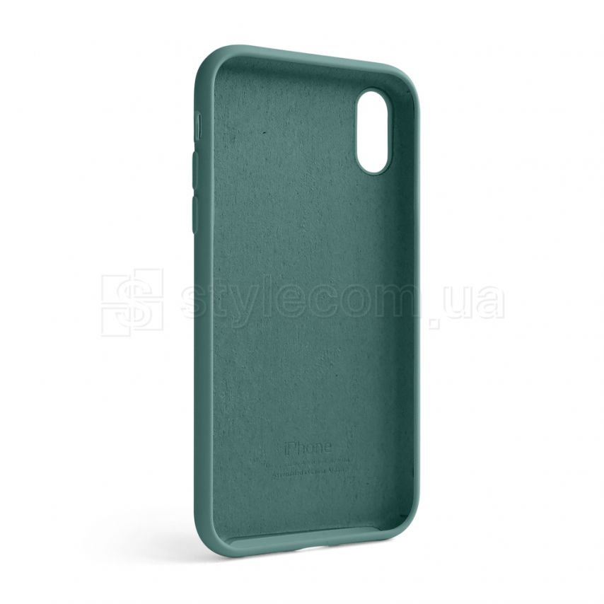 Чохол Full Silicone Case для Apple iPhone Xr pine green (55)
