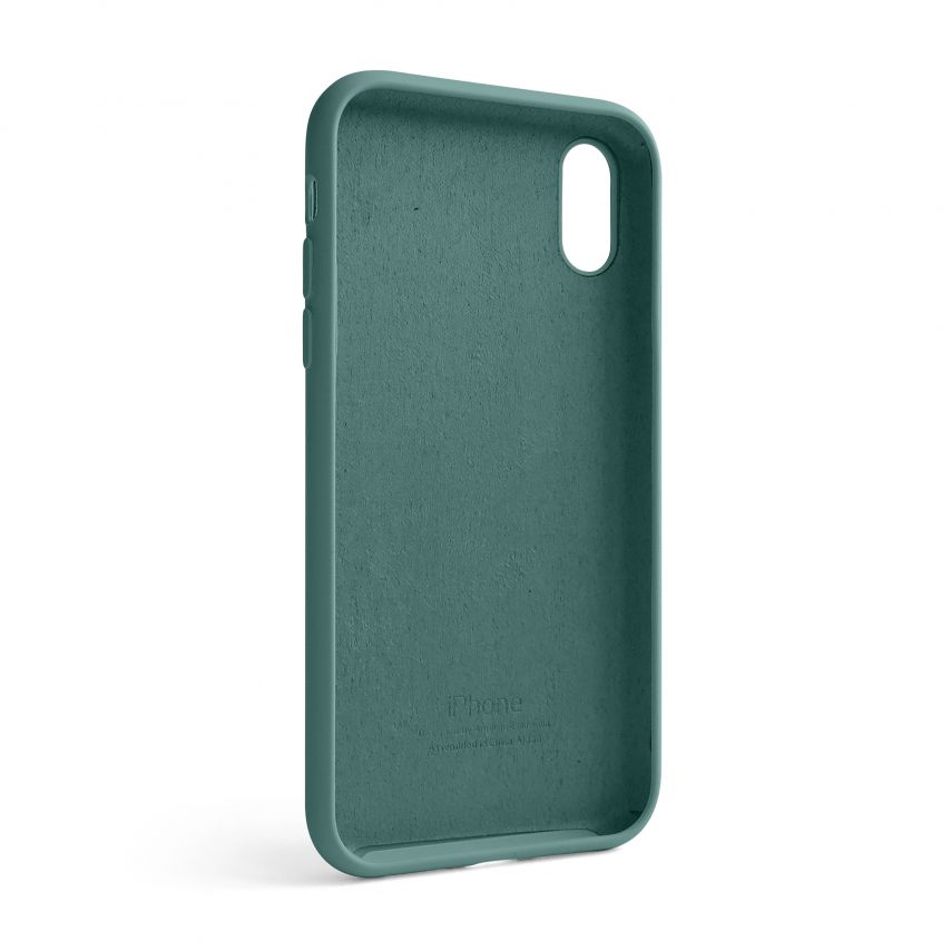 Чехол Full Silicone Case для Apple iPhone Xr pine green (55)