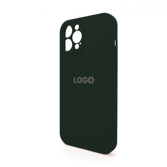 Чехол Full Silicone Case для Apple iPhone 12 Pro Max atrovirens green (54) закрытая камера - купить за 222.00 грн в Киеве, Украине