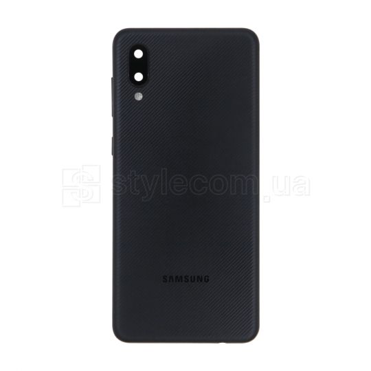 Корпус для Samsung Galaxy A02/A022 (2021) black High Quality