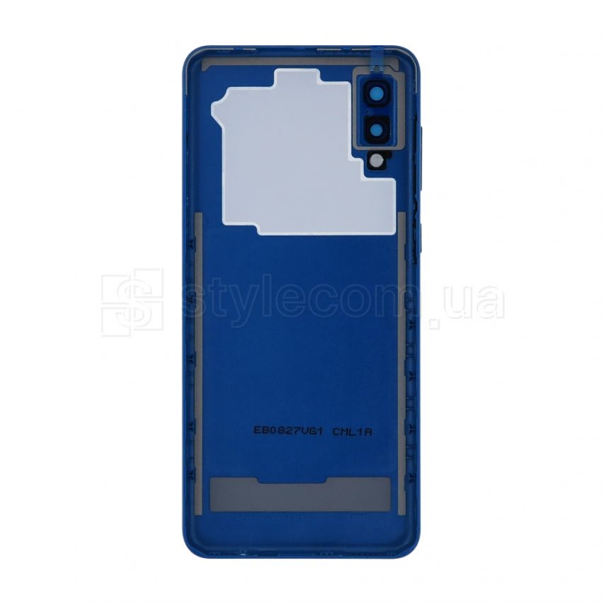 Корпус для Samsung Galaxy A02/A022 (2021) blue High Quality