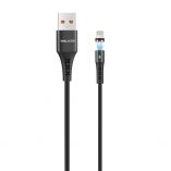 Кабель USB WALKER C775 Lightning Magnetic black - купити за 226.80 грн у Києві, Україні