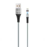 Кабель USB WALKER C775 Lightning Magnetic grey - купити за 226.80 грн у Києві, Україні