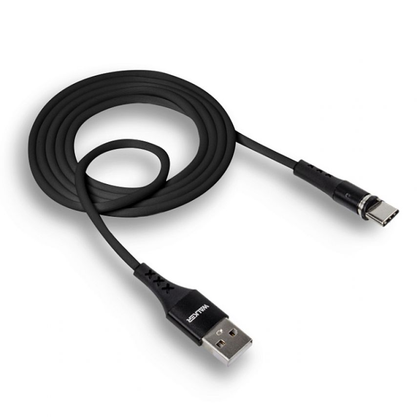 Кабель USB WALKER C775 Type-C Magnetic black