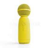 Микрофон-колонка LY168 беспроводной yellow