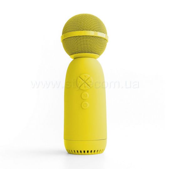 Микрофон - колонка LY168 беспроводной yellow - купить за {{product_price}} грн в Киеве, Украине