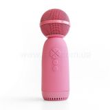 Мікрофон-колонка LY168 бездротовий pink