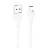 Кабель USB XO NB200 Type-C Quick Charge 2.1A white - купити за 68.04 грн у Києві, Україні