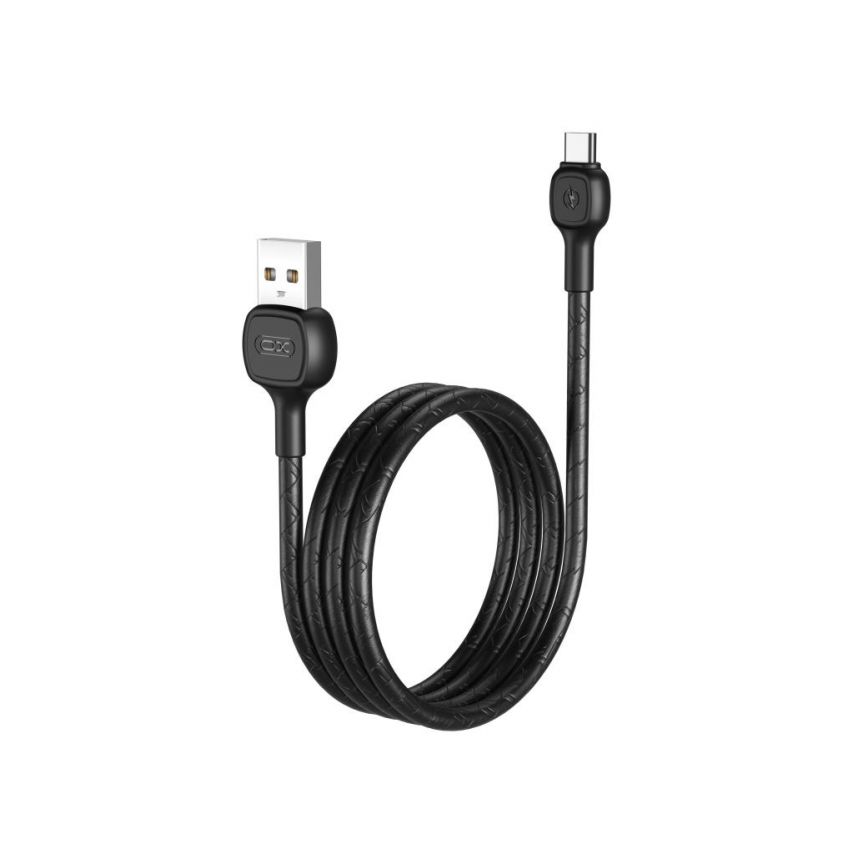 USB кабель XO NB169 Quick Charge Type-C 2.0A 1m black