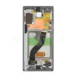 Дисплей (LCD) для Samsung Galaxy Note 10/N970 (2019) с тачскрином и рамкой silver Service Original (PN:GH82-20818C) - купить за 10 608.00 грн в Киеве, Украине