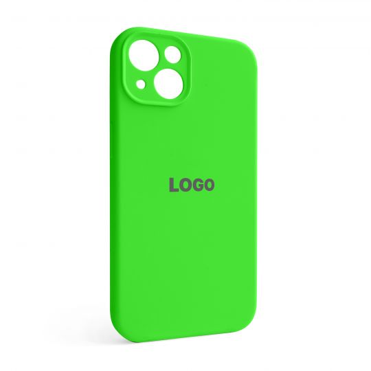 Чехол Full Silicone Case для Apple iPhone 13 shiny green (40) закрытая камера - купить за 221.50 грн в Киеве, Украине