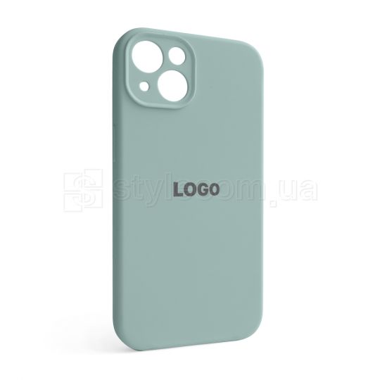 Чехол Full Silicone Case для Apple iPhone 13 turquoise (17) закрытая камера