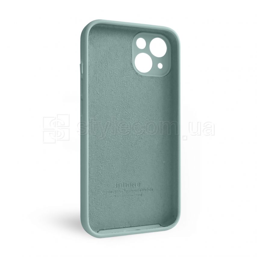 Чехол Full Silicone Case для Apple iPhone 13 turquoise (17) закрытая камера