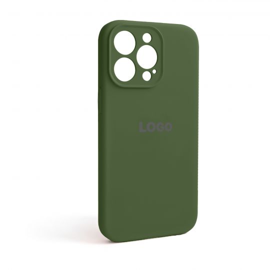 Чохол Full Silicone Case для Apple iPhone 13 Pro army green (45) закрита камера - купити за 221.50 грн у Києві, Україні