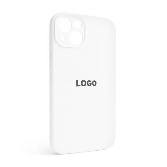 Чехол Full Silicone Case для Apple iPhone 13 white (09) закрытая камера - купить за 225.00 грн в Киеве, Украине