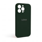 Чохол Full Silicone Case для Apple iPhone 13 Pro atrovirens green (54) закрита камера