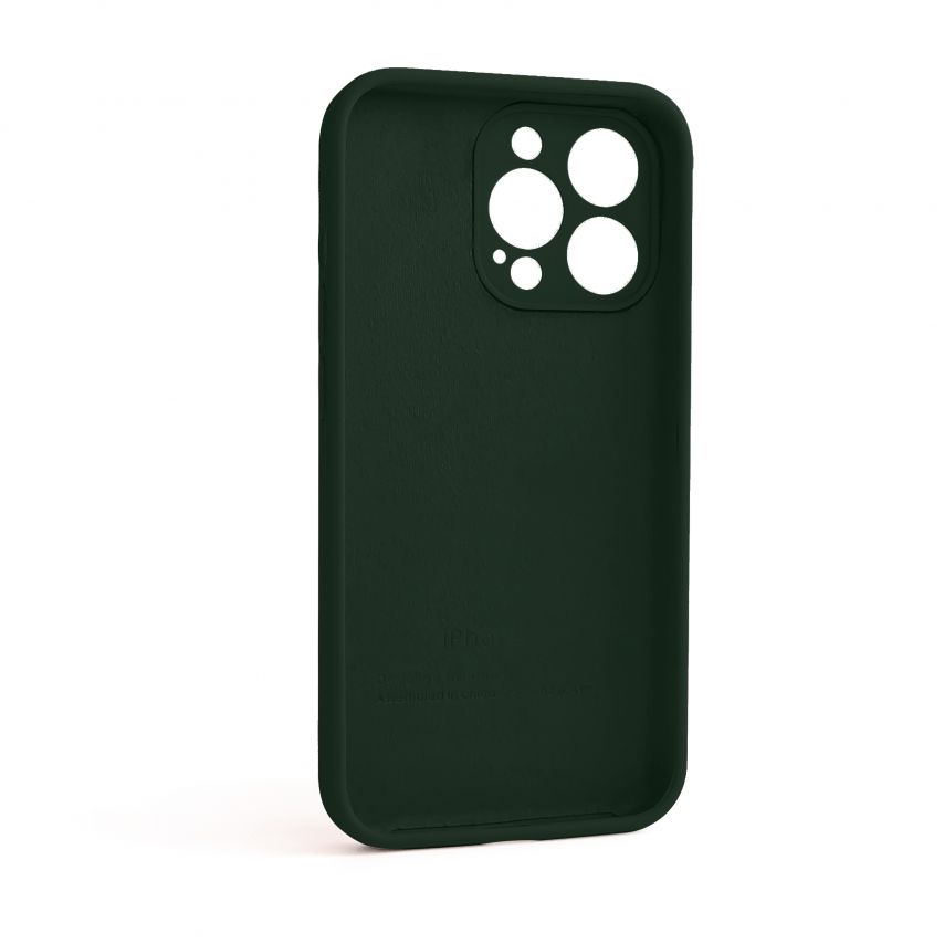 Чохол Full Silicone Case для Apple iPhone 13 Pro atrovirens green (54) закрита камера