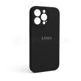 Чехол Full Silicone Case для Apple iPhone 13 Pro black (18) закрытая камера