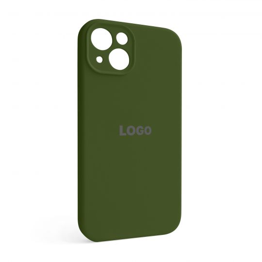 Чехол Full Silicone Case для Apple iPhone 13 army green (45) закрытая камера - купить за 221.50 грн в Киеве, Украине