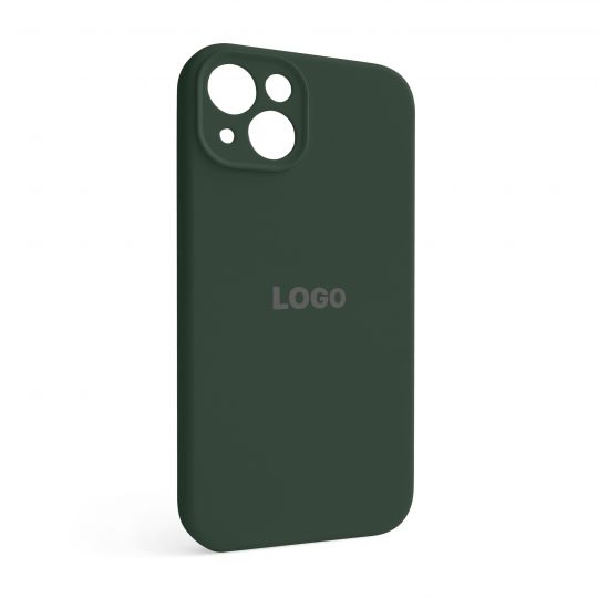 Чехол Full Silicone Case для Apple iPhone 13 atrovirens green (54) закрытая камера - купить за 221.50 грн в Киеве, Украине