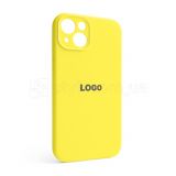 Чехол Full Silicone Case для Apple iPhone 13 canary yellow (50) закрытая камера