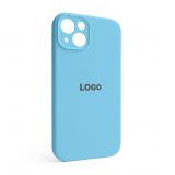 Чохол Full Silicone Case для Apple iPhone 13 cornflower (53) закрита камера