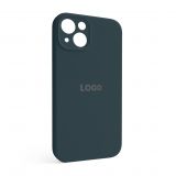 Чохол Full Silicone Case для Apple iPhone 13 cosmos blue (46) закрита камера