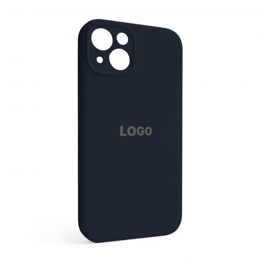 Чехол Full Silicone Case для Apple iPhone 13 dark blue (08) закрытая камера - купить за 221.50 грн в Киеве, Украине