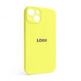 Чохол Full Silicone Case для Apple iPhone 13 flash lime (41) закрита камера