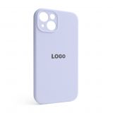 Чехол Full Silicone Case для Apple iPhone 13 lilac (39) закрытая камера